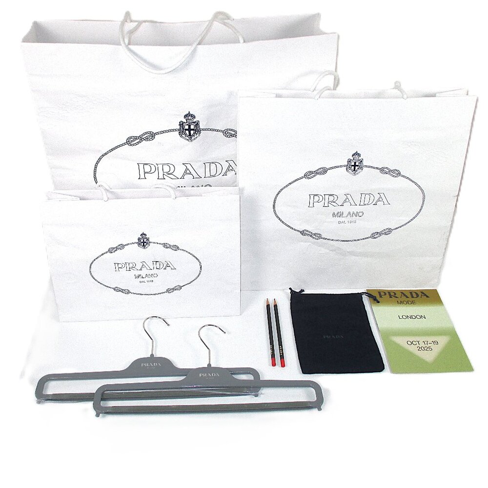 9 PC BUNDLE OF PRADA BAGS & ACCESSORIES